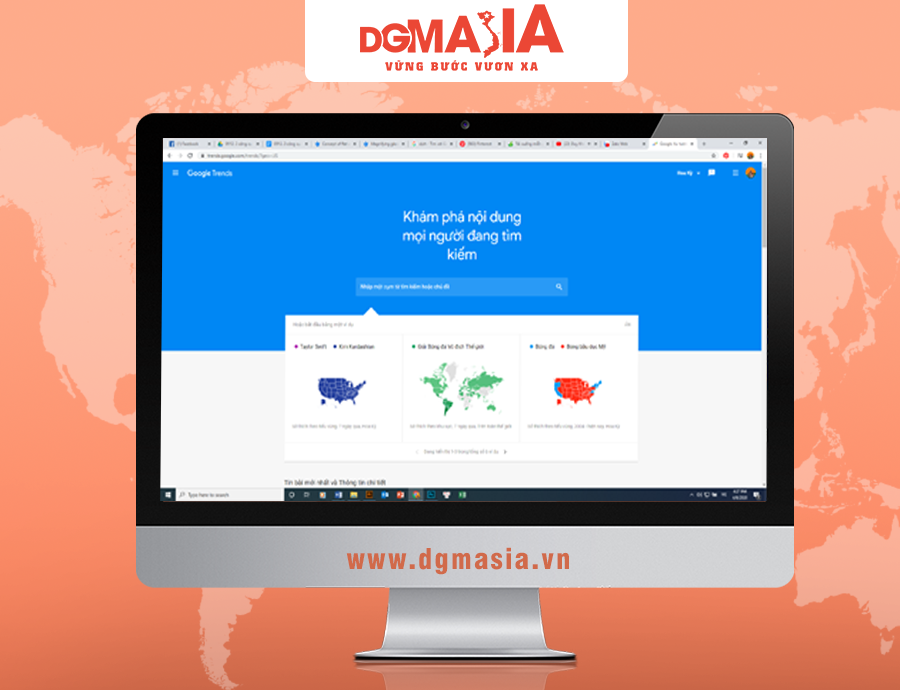 google trend dgm asia