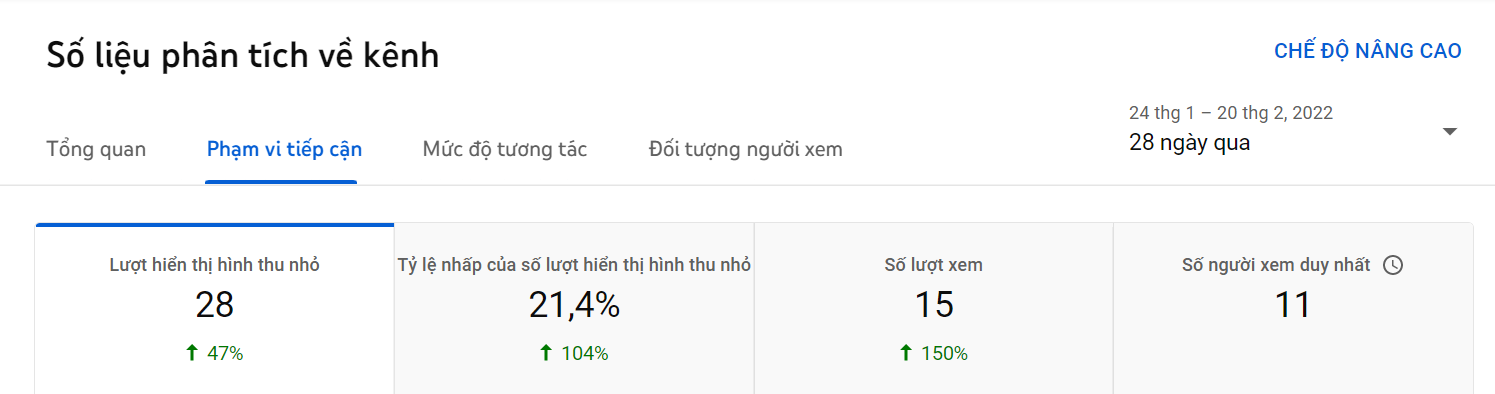Youtube Analytics