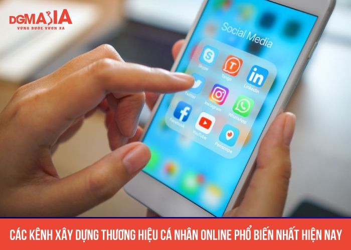 các kênh xây dựng thương hiệu cá nhân online