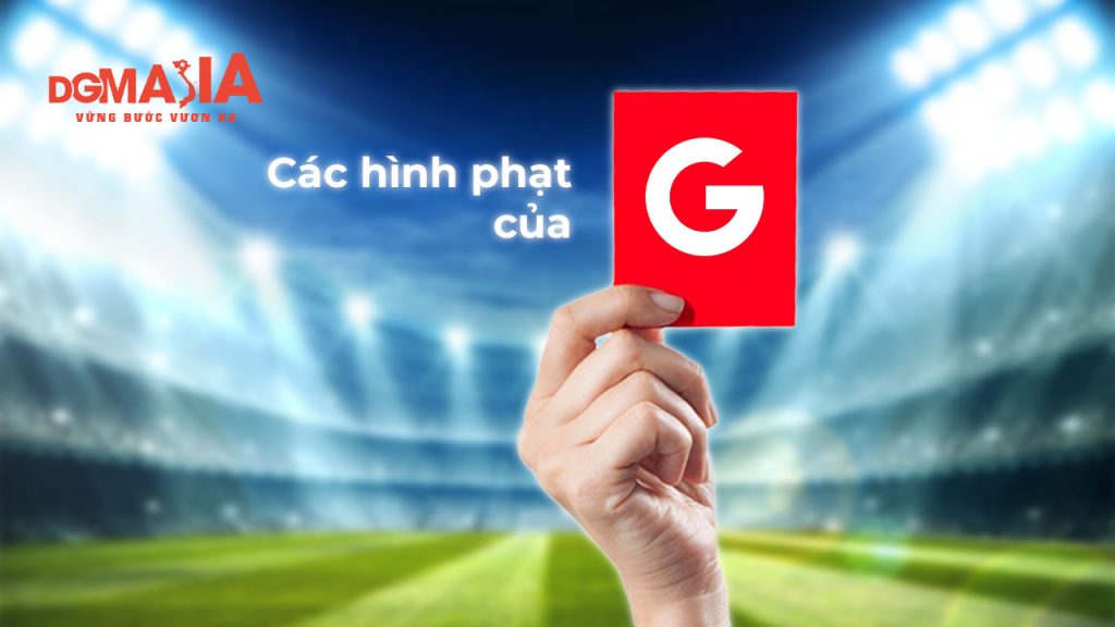 website bị google phạt