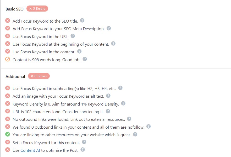 viết content chuẩn seo