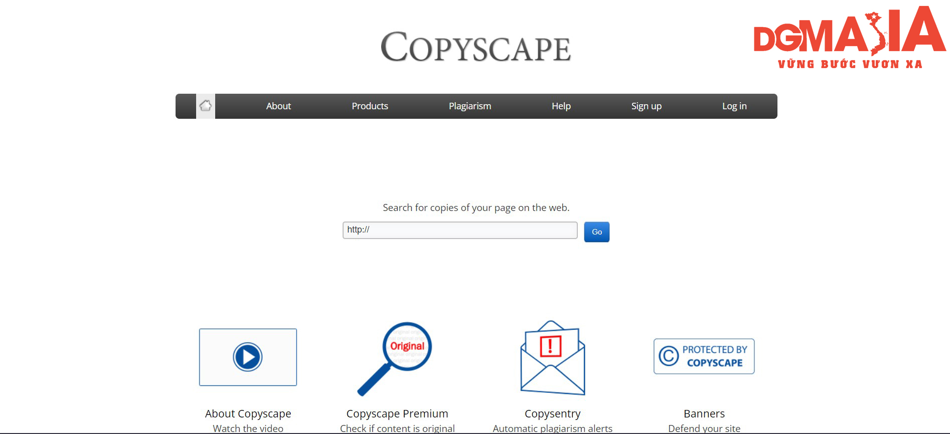Copyscape là một công cụ khá hữu hiệu để bạn kiểm tra các nội dung bị trùng lặp trên website của mình