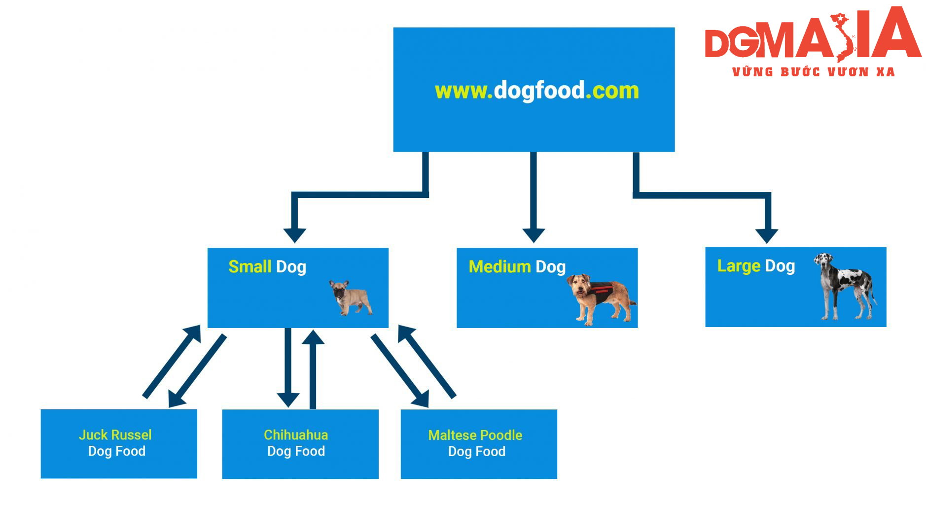 Xây dựng cấu trúc liên kết nội bộ giúp tăng khả năng tìm kiếm của website Xây dựng cấu trúc liên kết nội bộ giúp tăng khả năng tìm kiếm của website