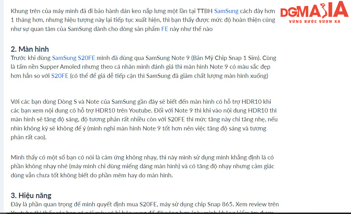 Một bài viết chia sẻ trải nghiệm sử dụng điện thoại rất hữu ích từ tinhte.vn Một bài viết chia sẻ trải nghiệm sử dụng điện thoại rất hữu ích từ tinhte.vn