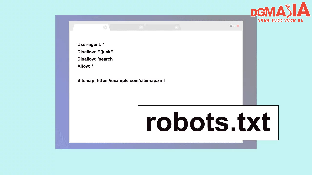 Robot.txt là tập tin được dùng để kiểm soát hoạt động của web crawler