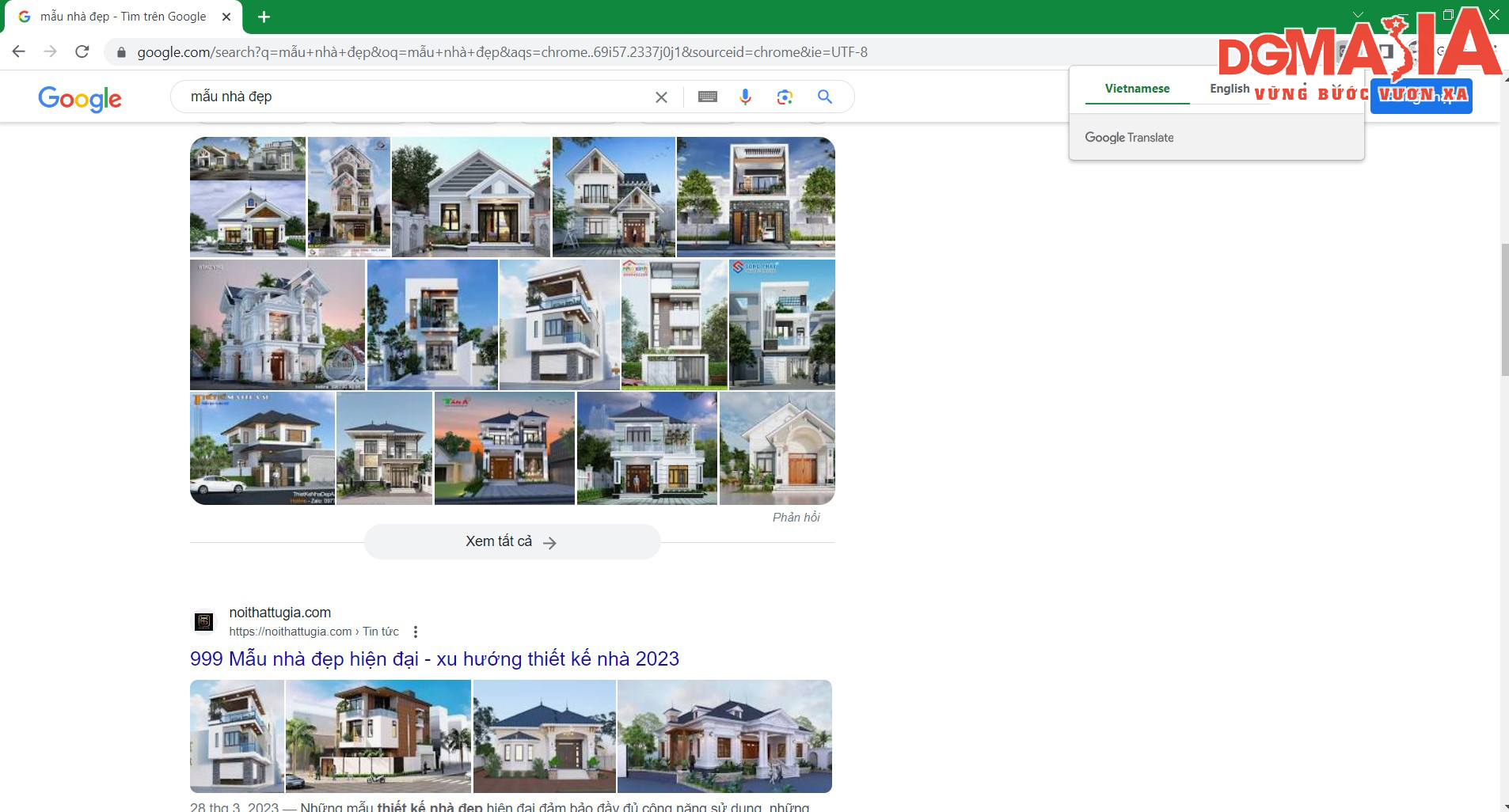Bỏ qua những kết quả được chạy Google Ads, những kết quả trả về đầu tiên cho từ khóa mẫu nhà đẹp sẽ là những content dạng hình ảnh Bỏ qua những kết quả được chạy Google Ads, những kết quả trả về đầu tiên cho từ khóa mẫu nhà đẹp sẽ là những content dạng hình ảnh