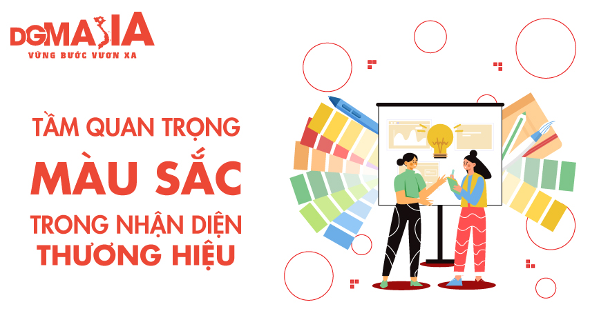 Tầm quan trọng của màu sắc trong nhận diện thương hiệu: Sức mạnh của sắc màu