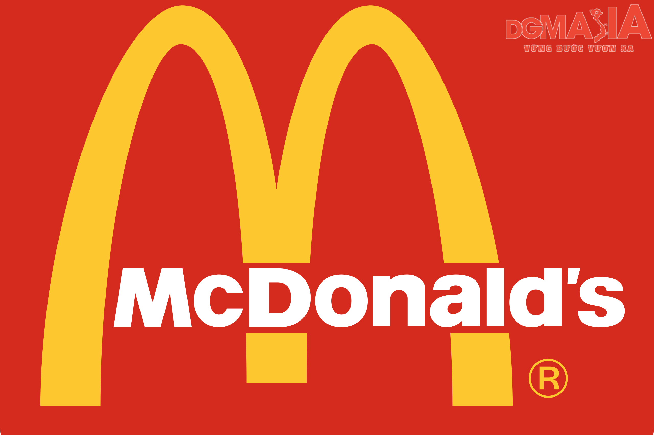 McDonald's đã khéo léo sử dụng màu đỏ và vàng để tạo nên hình ảnh một thương hiệu đầy năng lượng trong lòng khách hàng McDonald's đã khéo léo sử dụng màu đỏ và vàng để tạo nên hình ảnh một thương hiệu đầy năng lượng trong lòng khách hàng