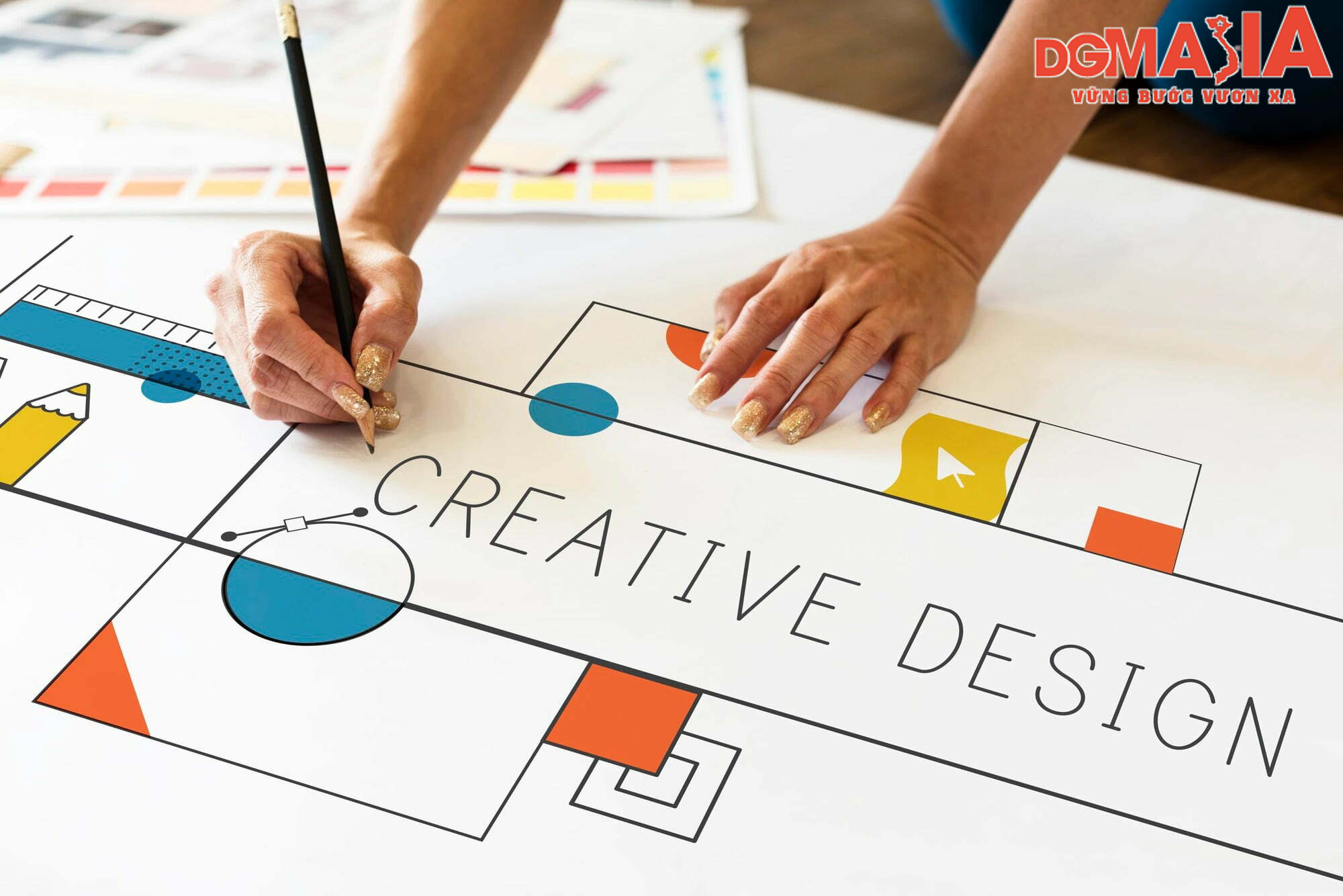 Bộ phận design chịu trách nhiệm sản xuất các hình ảnh và video cho các chiến dịch Marketing của doanh nghiệp Bộ phận design chịu trách nhiệm sản xuất các hình ảnh và video cho các chiến dịch Marketing của doanh nghiệp
