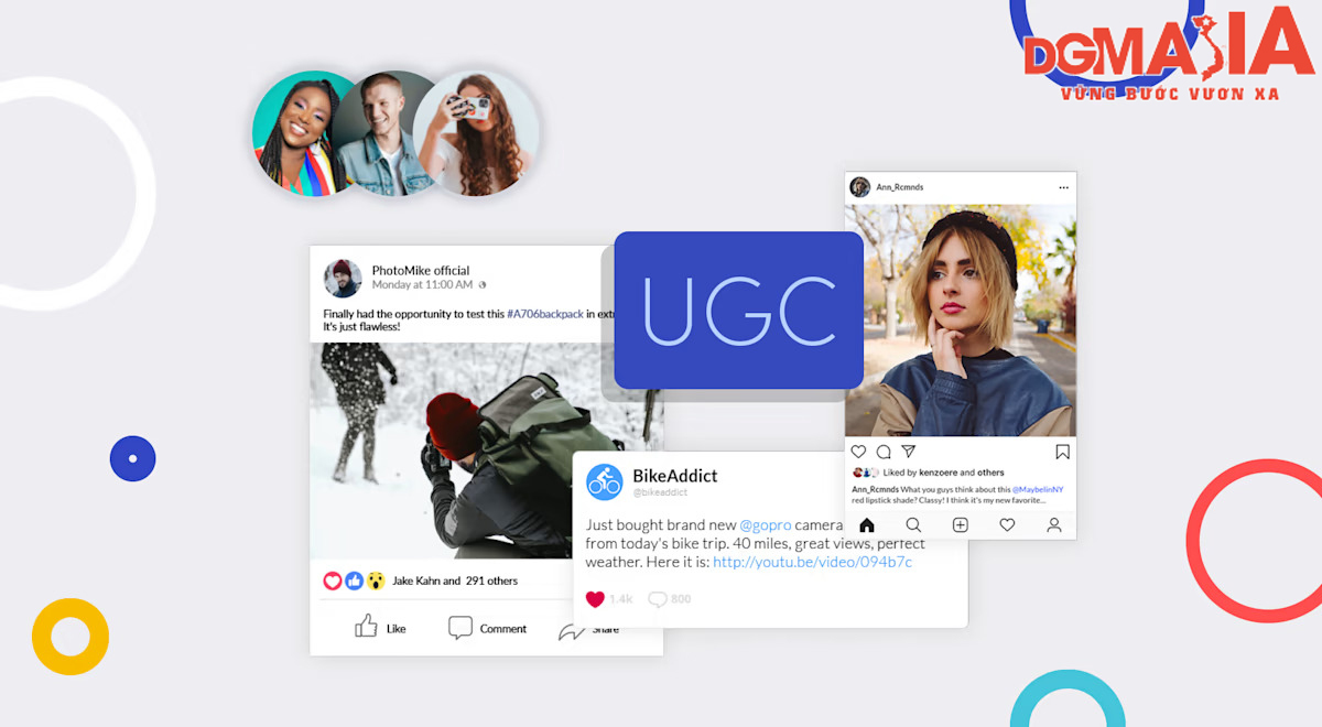 UGC giúp tạo tương tác cũng như xây dựng niềm tin từ phía khách hàng UGC giúp tạo tương tác cũng như xây dựng niềm tin từ phía khách hàng